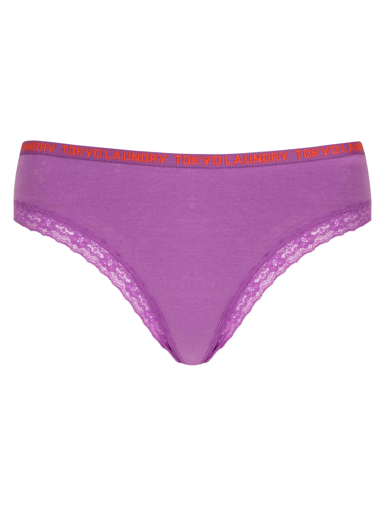 Suzy (3 Pack) Assorted Briefs in Dewberry / Redsky / Light Grey Marl - Tokyo Laundry