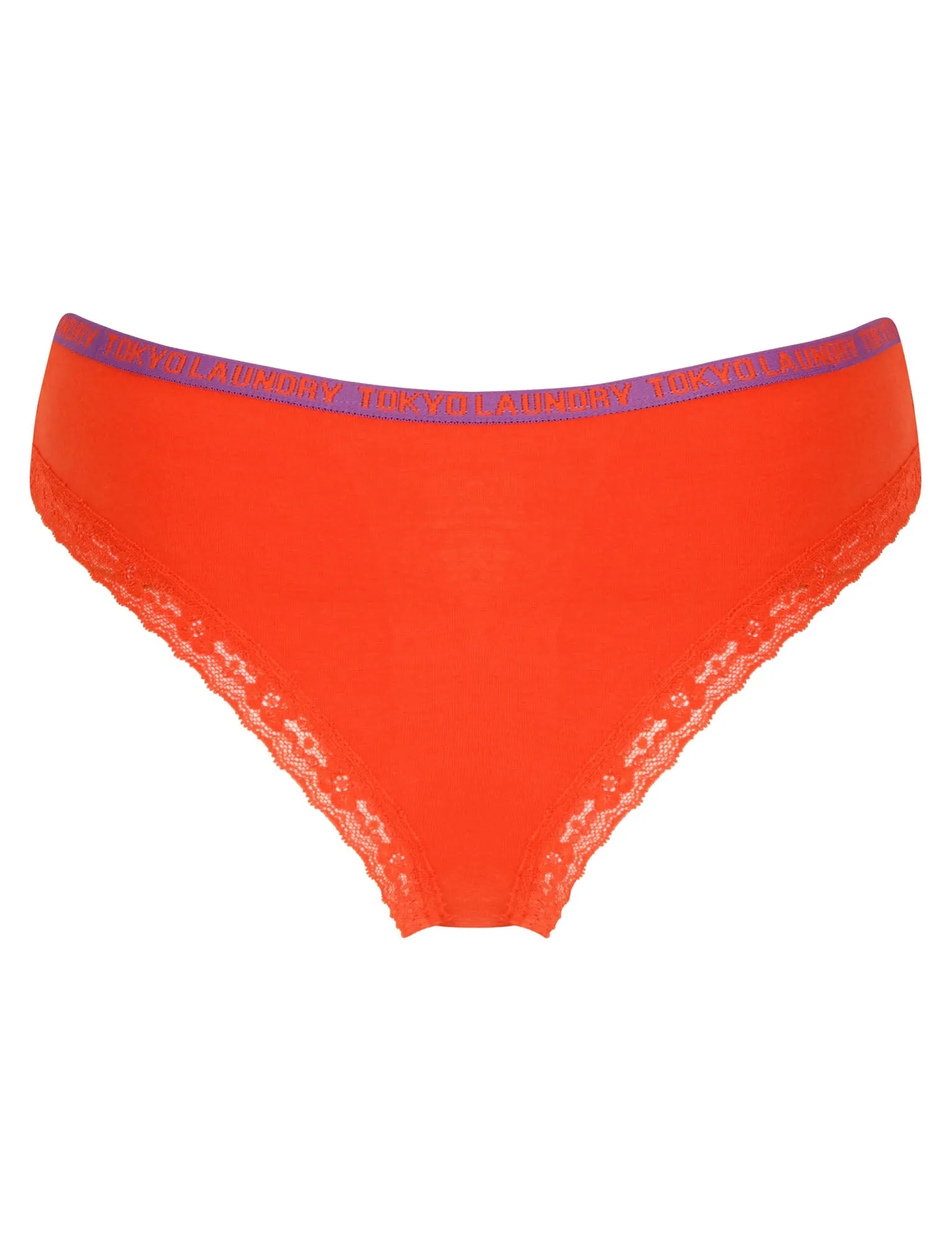 Suzy (3 Pack) Assorted Briefs in Dewberry / Redsky / Light Grey Marl - Tokyo Laundry