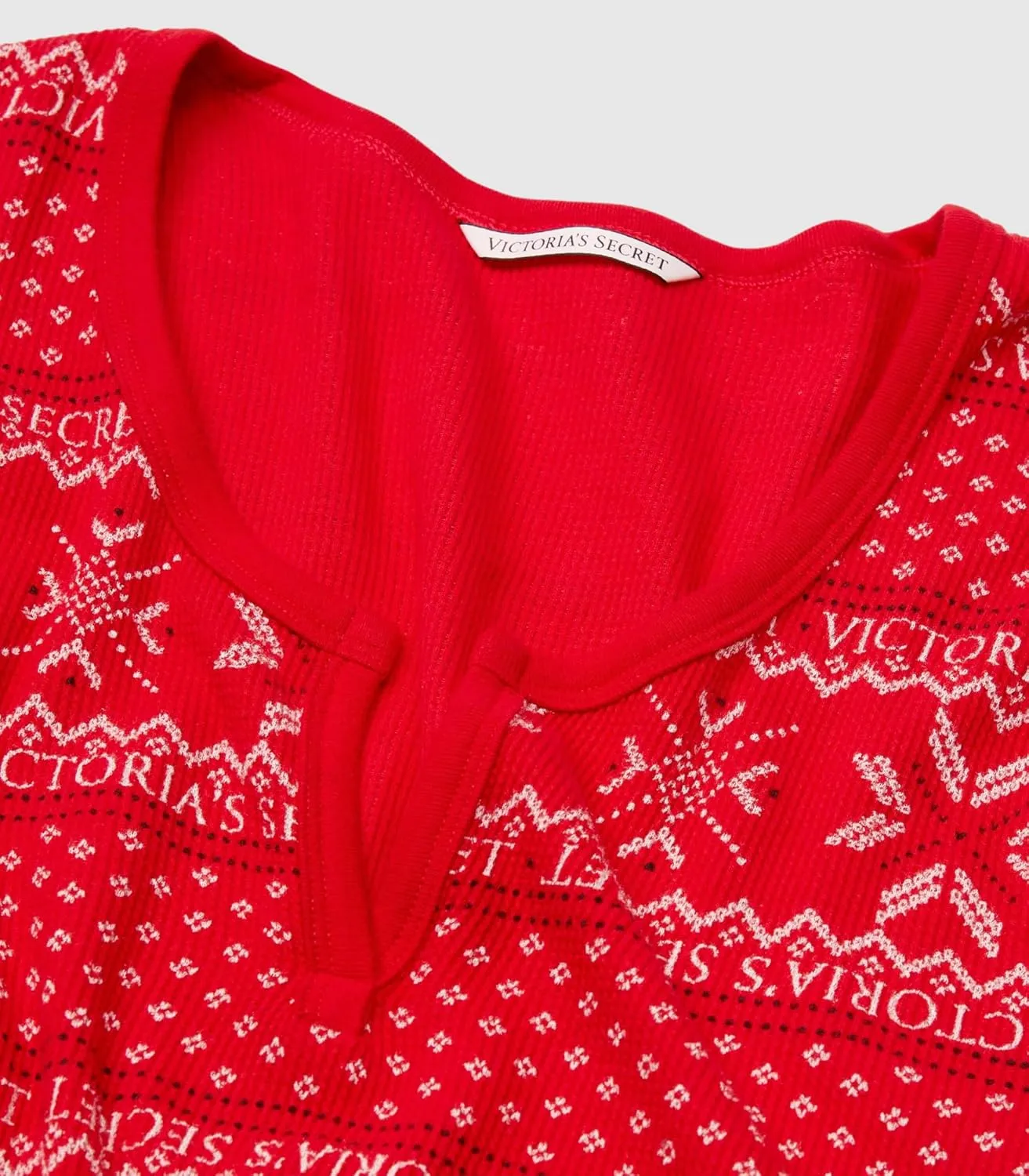 Victoria's Secret Thermal Pajama Set, Long Sleeve Shirt and Pants, Sleepwear for Women (XS-XXL)