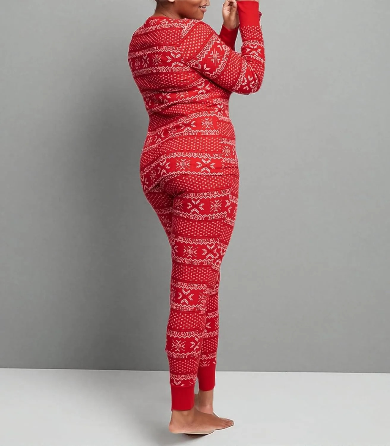 Victoria's Secret Thermal Pajama Set, Long Sleeve Shirt and Pants, Sleepwear for Women (XS-XXL)
